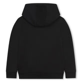BOSS KIDS Black Hooded Sweatshirt